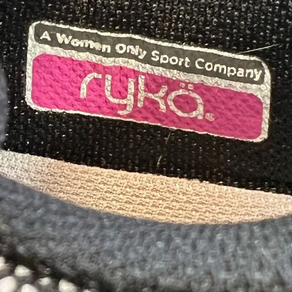 Ryka Women's Mesh Athleisure Sports Running Sneaker Shoes Footwear Black Size 9